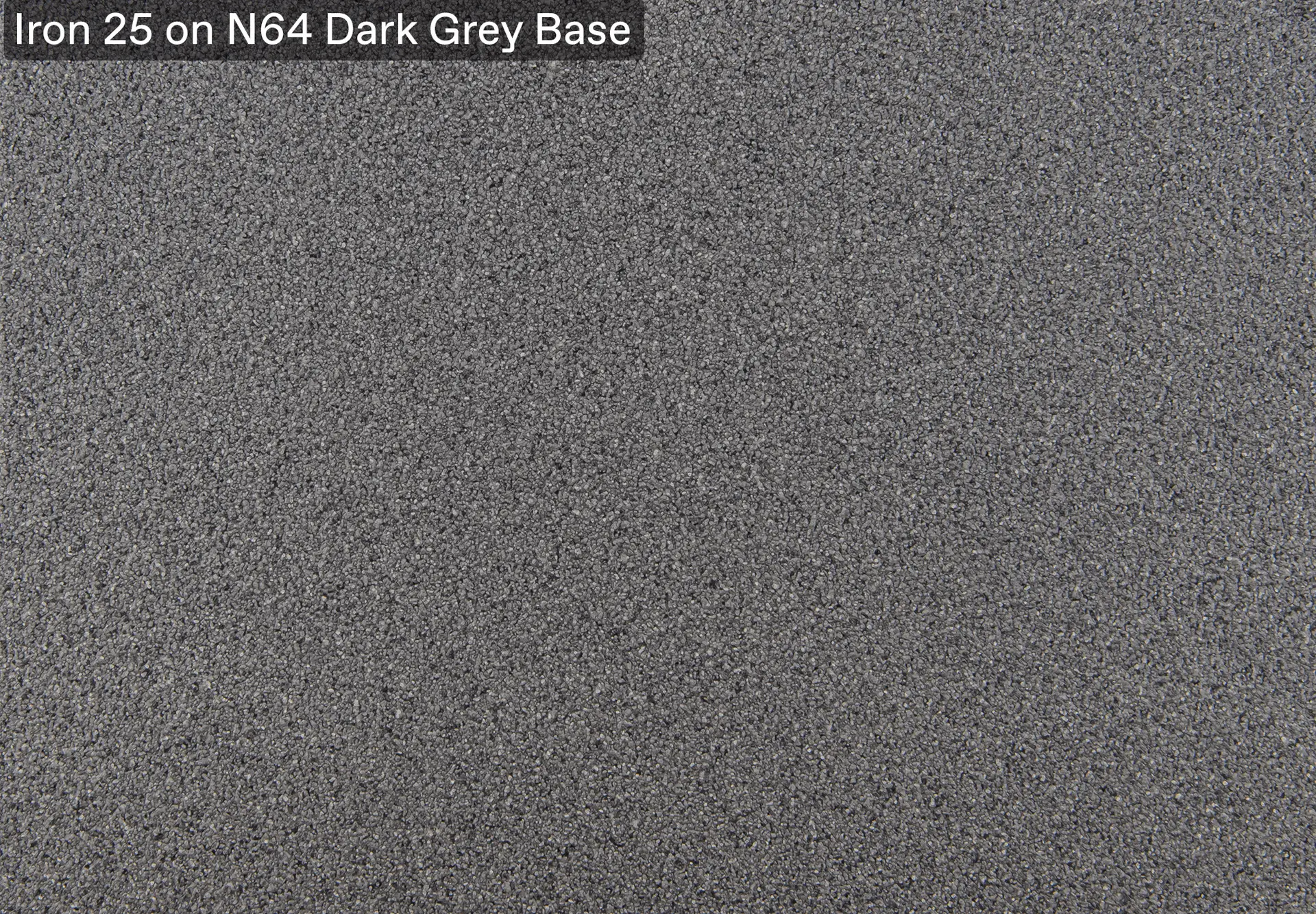 Iron 25 on N64 Dark Grey Base