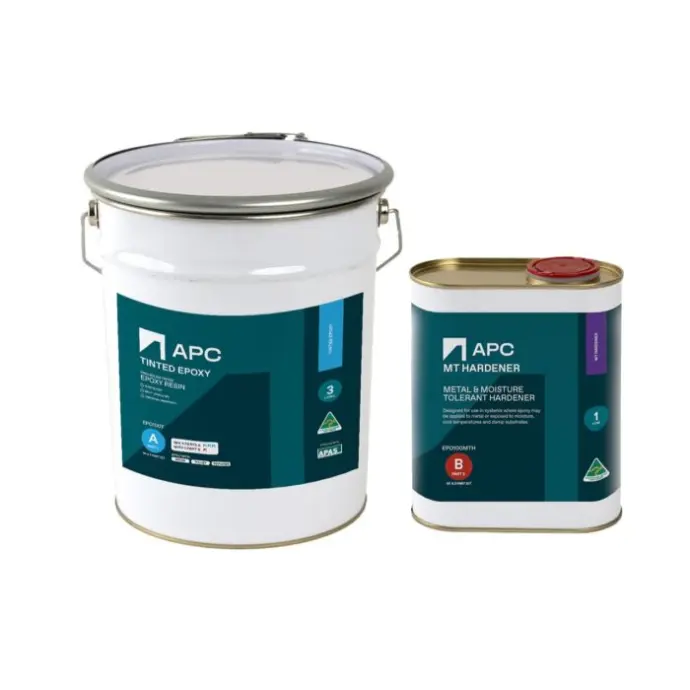 Metal & Moisture Tolerant Tinted Epoxy Kit 4L