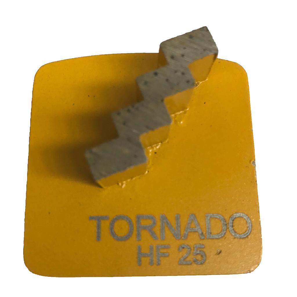 9pk 25 Grit Yellow Step Single Seg