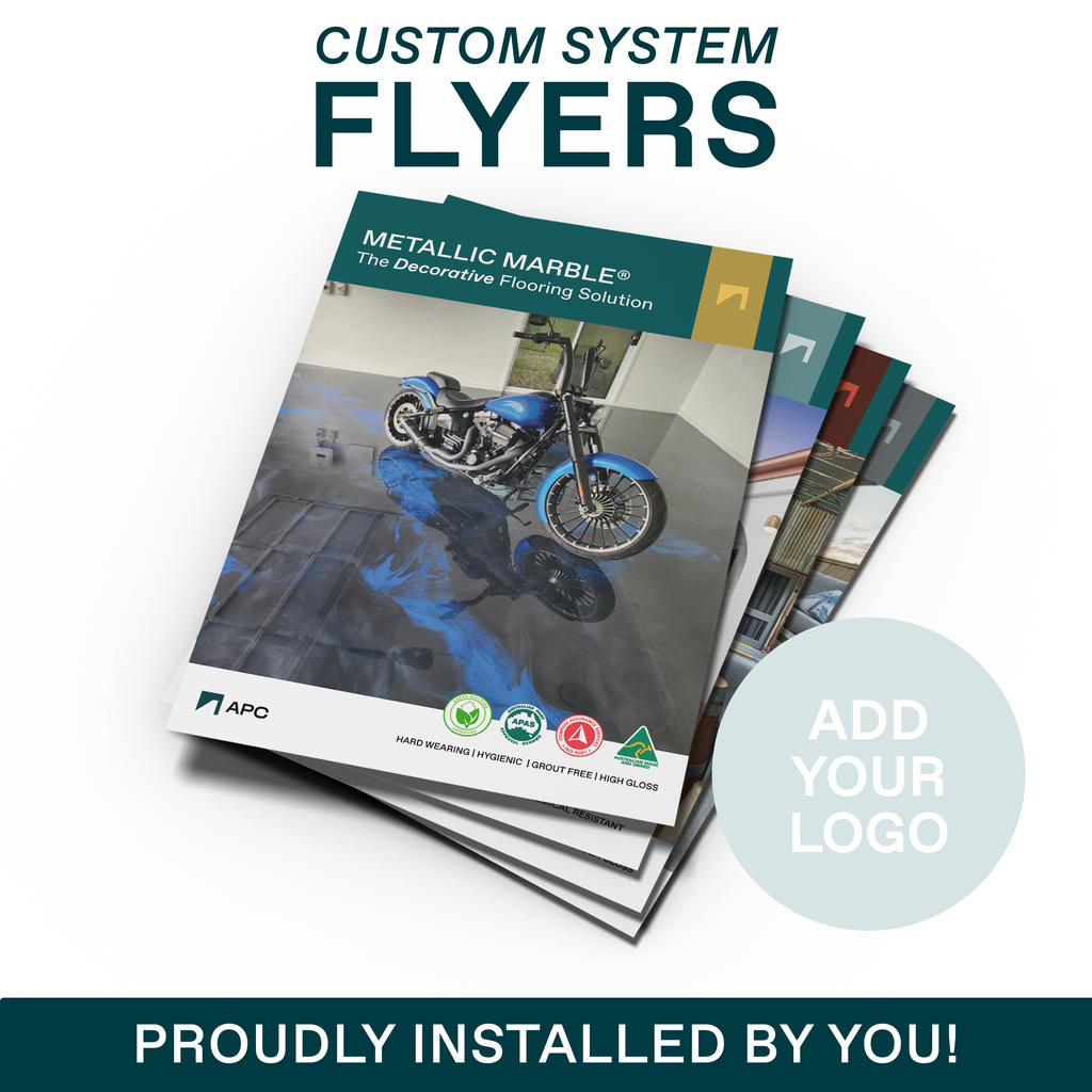 Custom System 2pg Flyer 50pk 250gsm