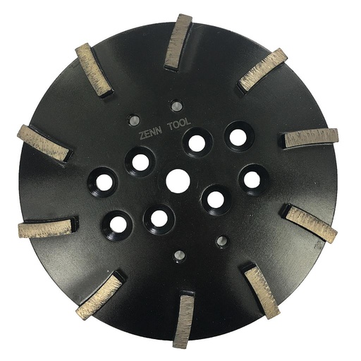 [GP1010SF] 30 Grit Black 10" x 10 Seg 250mm Cub Grinding Plate