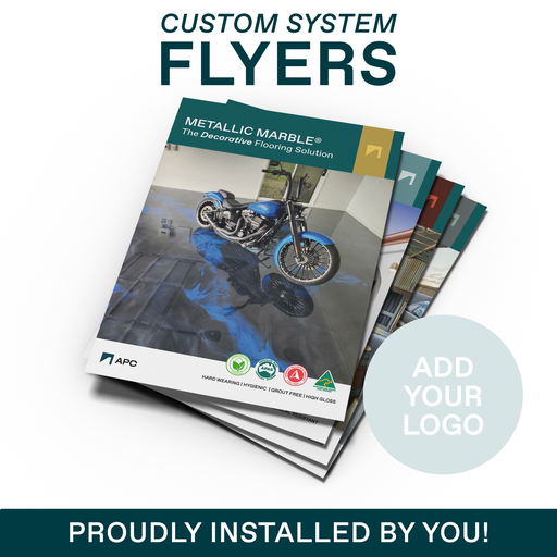 Custom System 2pg Flyer 50pk 250gsm