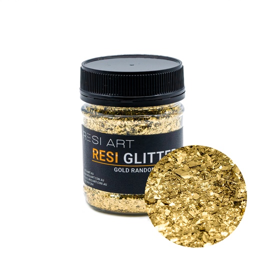 [RGR-060-14] Gold Random Resi Glitter 60g