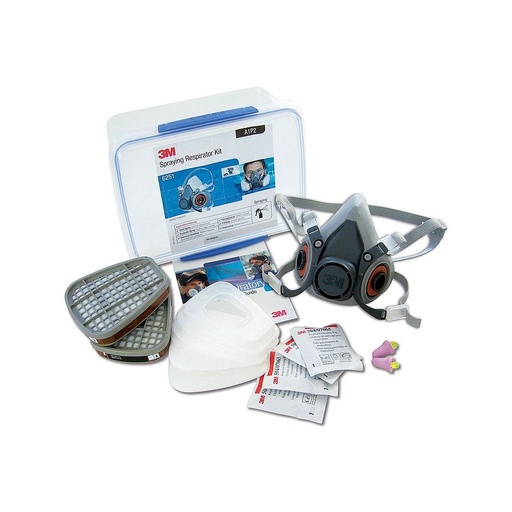 [A1P2-KIT] 3M 6251 A1P2 Spraying Respirator Kit - Medium Mask