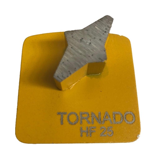 [WLSTAR25SHF] 9pk 25 Grit Yellow Star Single Seg