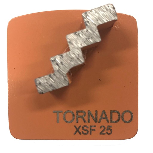 [WLSTEP25SXSF] 9pk 25 Grit Orange Step Single Seg
