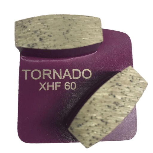 [WL60DXHF] 9pk 60 Grit Purple Double Seg
